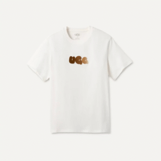 Camiseta con logo de burbuja