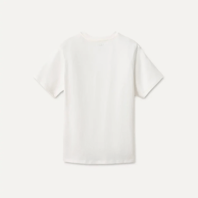 Camiseta con logo de burbuja