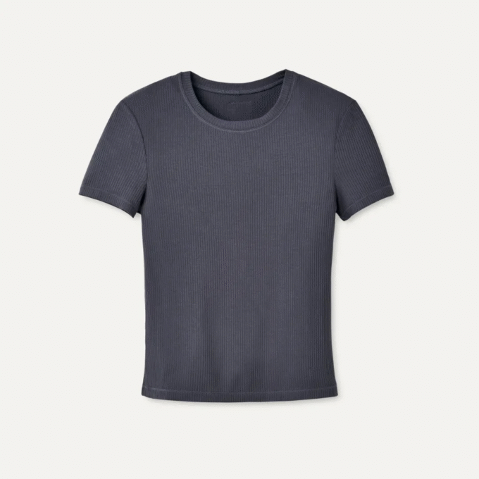 Camiseta de canalé Miriam Baby