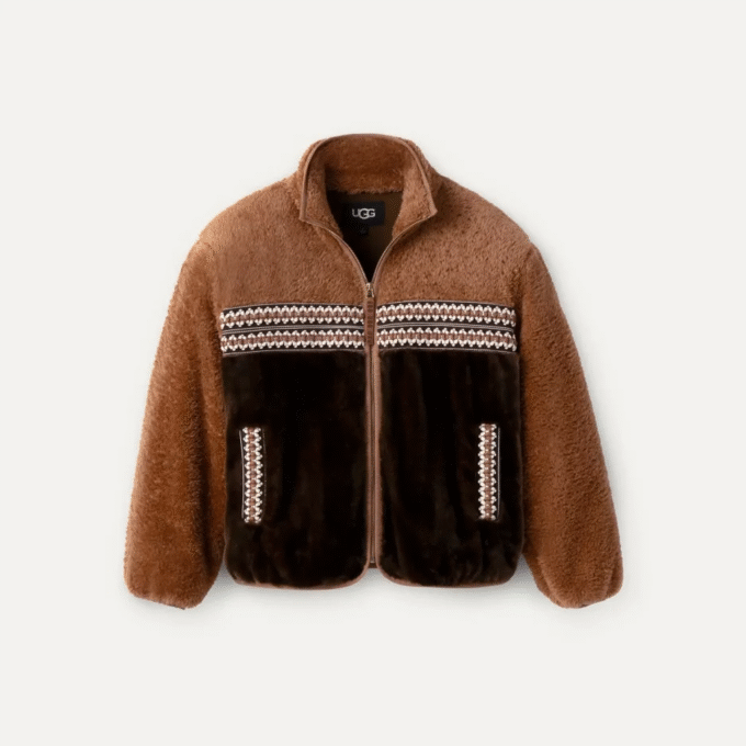 Chaqueta Marlene Sherpa Heritage Braid