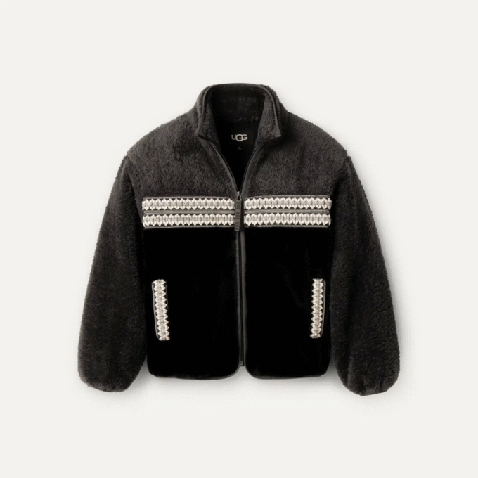 Chaqueta Marlene Sherpa Heritage Braid