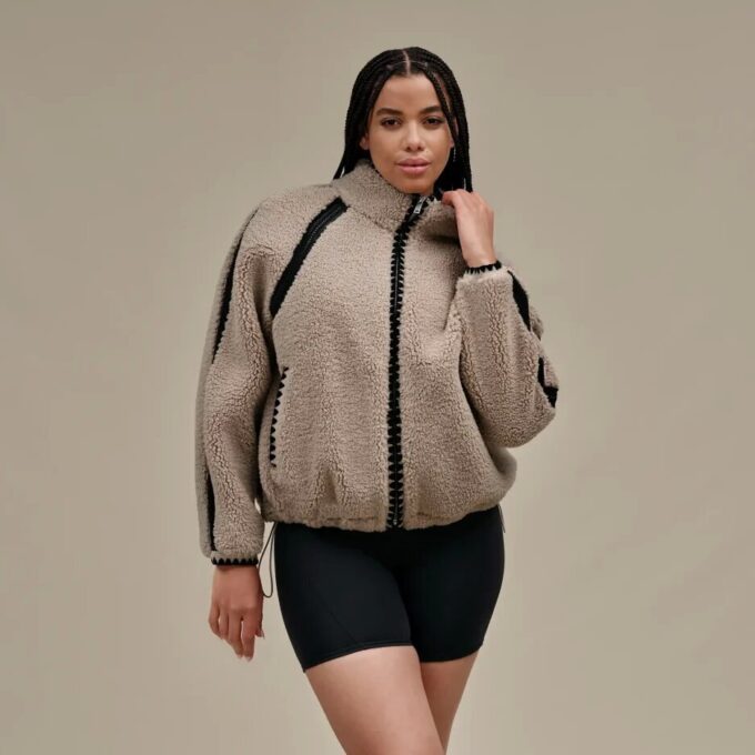 Chaqueta UGGfluff de ganchillo Nikia