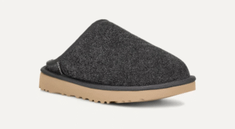Clásicas zapatillas sin cordones de ante afelpado