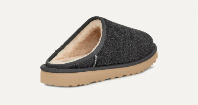 Clásicas zapatillas sin cordones de ante afelpado