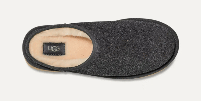 Clásicas zapatillas sin cordones de ante afelpado