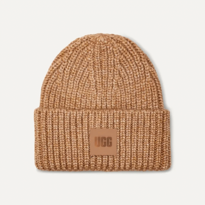 Gorro de punto grueso