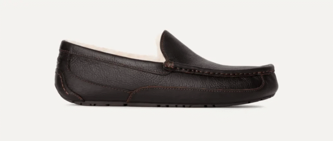 Zapatilla de cuero Ascot