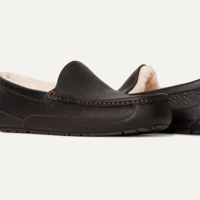 Zapatilla de cuero Ascot